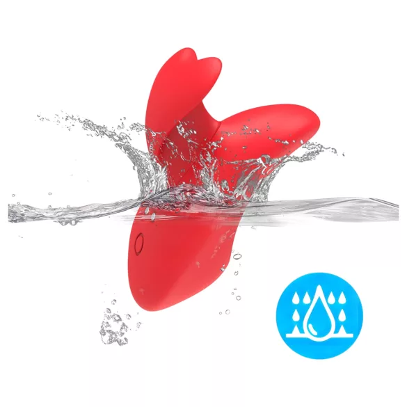 Bestoy - mini vibromasseur doigt rechargeable - silicone rouge