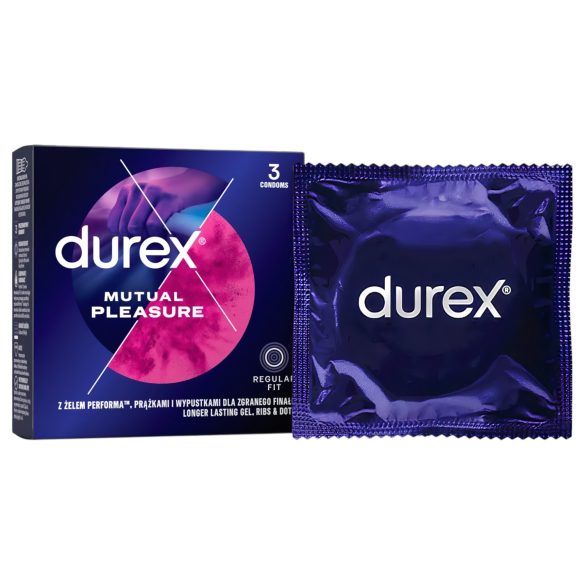Durex Mutual Pleasure - Préservatifs (3 pcs)