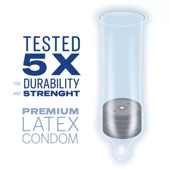 Durex Mutual Pleasure - préservatifs retardants (boîte de 3)