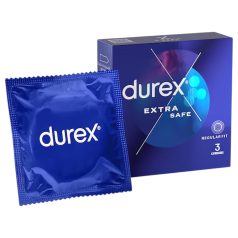 Durex Extra Safe - Préservatifs sûrs (3 pcs)