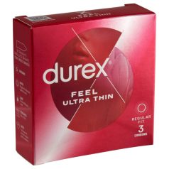   Durex Feel Ultra Thin - ultra-réaliste préservatif (3 pièces)