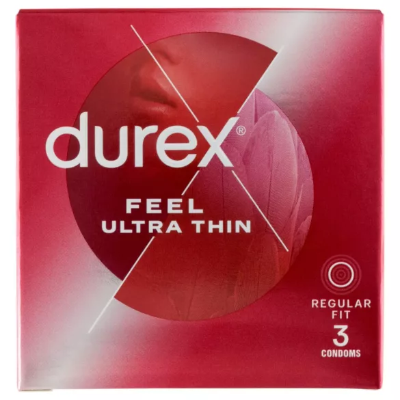 Durex Feel Ultra Thin - préservatifs ultra réalité (3 pcs)