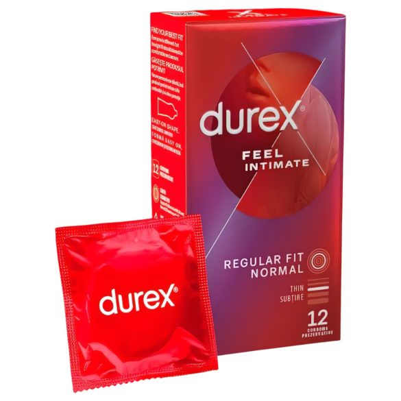 Durex Feel Intimate - Préservatifs Ultra-fins (12 unités)