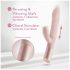 Blush Fraya – Vibromasseur à impulsions avec bras clitoridien (rose)