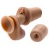 Enlust Molly - vaginette en silicone avec images IA (naturel foncé)