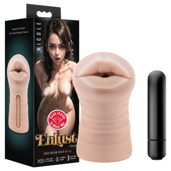 Enlust Nicole - bouche vibrante AI avec images (naturel)