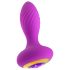 Oh My Gem – Plug anal vibrant avec pierre précieuse (violet)