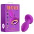 Oh My Gem – Plug anal vibrant avec pierre précieuse (violet)