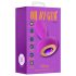 Oh My Gem – Plug anal vibrant avec pierre précieuse (violet)
