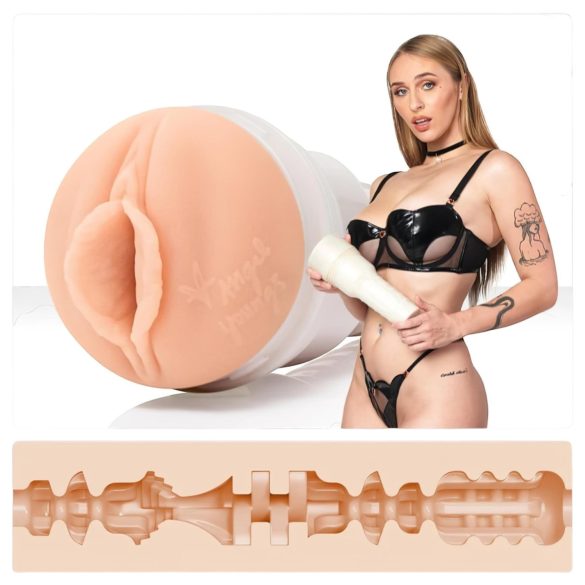 Fleshlight Angel Youngs - vaginelle réaliste (naturel)