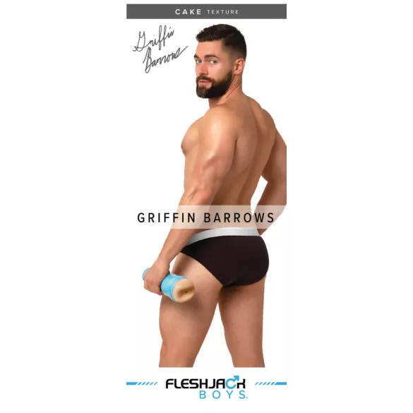 Fleshjack Griffin Barrows - masturbateur anal réaliste - couleur chair