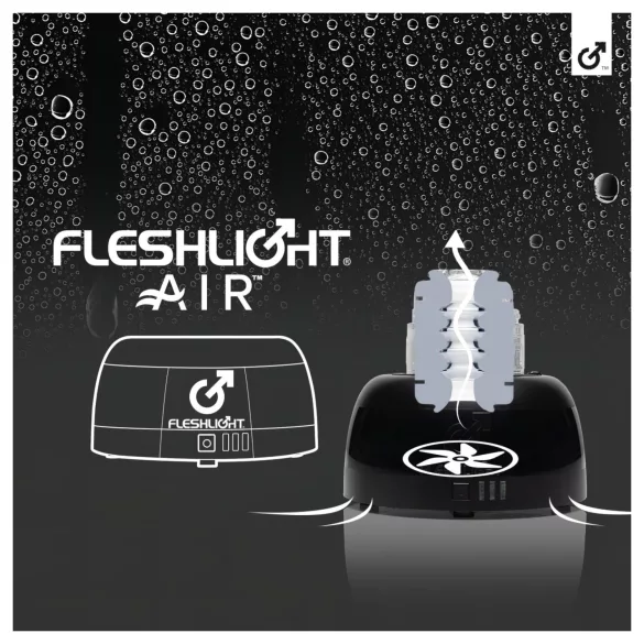 Fleshlight Air - séchoir automatique pour masturbateur (noir)