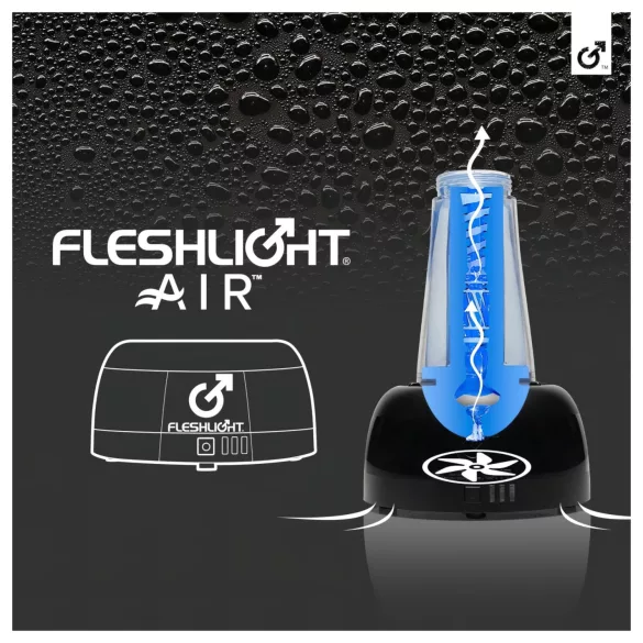 Fleshlight Air - séchoir automatique pour masturbateur (noir)
