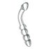 Prisms Hamsa - Double Embout, Dildo en Verre Point G (Transparent)