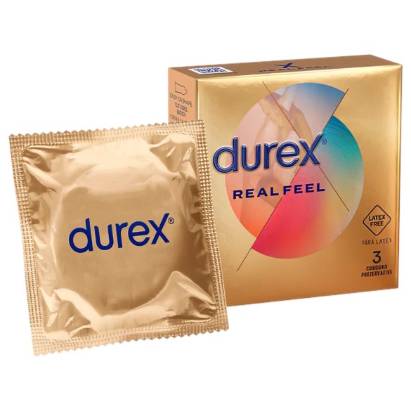 Durex Real Feel - préservatifs sans latex (3 pcs)