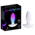 Paradise Illumination - plug anal vibrant lumineux (blanc)