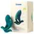 Dame Hug - anneau pénien vibrant réglable (vert)