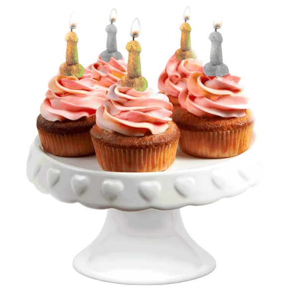 Glittaretti - set de bougies pénis (5 pcs)