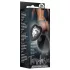 Temptasia S - plug anal cœur avec strass - silicone noir - petit