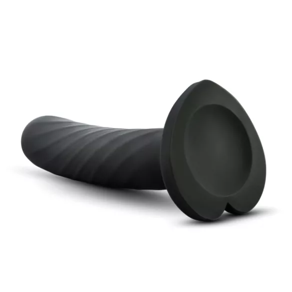 Temptasia Twist Small - gode torsadé avec ventouse (noir)