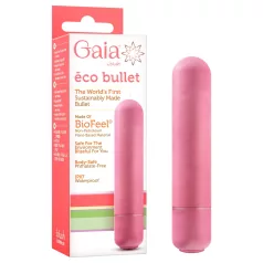Gaia - Vibromasseur écoresponsable moyen - silicone corail