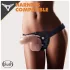 blush Dr. Skin Glide godemichet réaliste - 21,5 cm, avec testicules