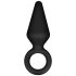 Anal Adventures Platinum S - Plug anal (noir) - petit