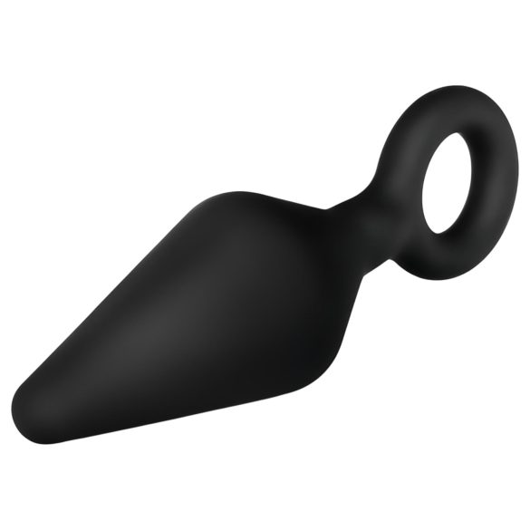 Anal Adventures Platinum S - plug anal - petit - silicone noir