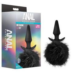   Anal Adventures Platinum - Plug Anal avec Queue de Lapin (Noir)