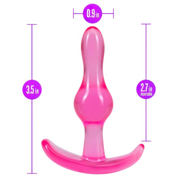 B Yours - plug anal - silicone rose