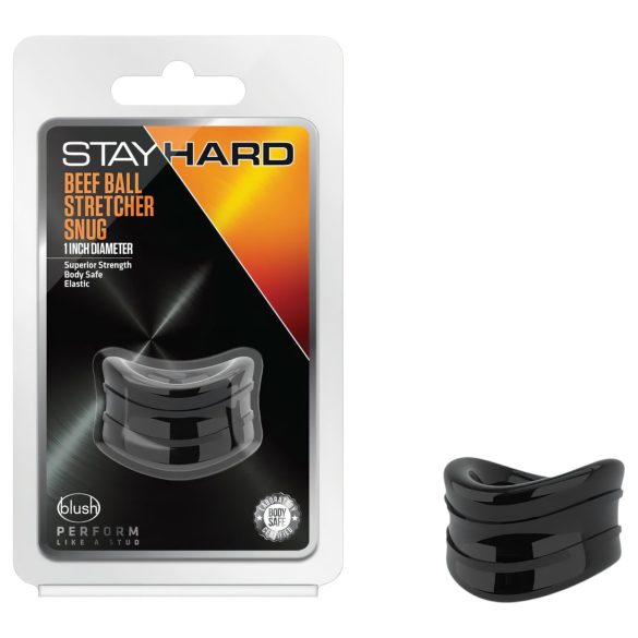 Stay Hard Boeuf - boxer extensible (noir)