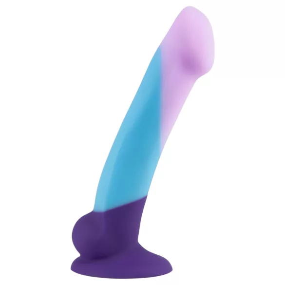 Avant Purple Haze - godemichet ventouse - silicone multicolore