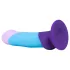 Avant Purple Haze - godemichet ventouse - silicone multicolore