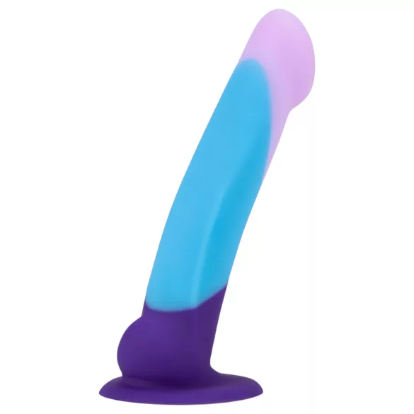 Avant Purple Haze - godemichet ventouse - silicone multicolore