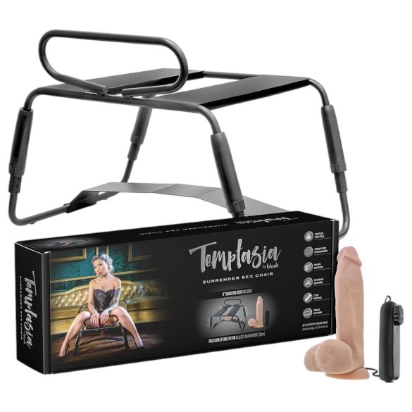 Temptasia - Chaise sexy avec vibro (noir et naturel)