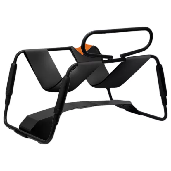 Temptasia - chaise sexuelle avec vibromasseur - noir naturel