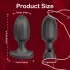 AlvUp - Vibromasseur anal contrôlé par application (noir)