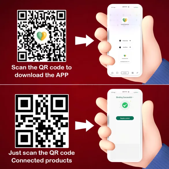 AlvUp - Vibromasseur anal contrôlé par application (noir)