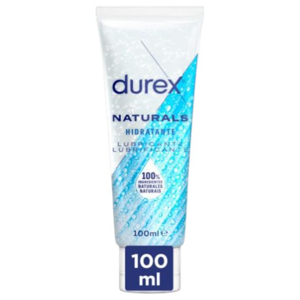 Durex Natural - Lubrifiant hydratant à base d'eau (100 ml)