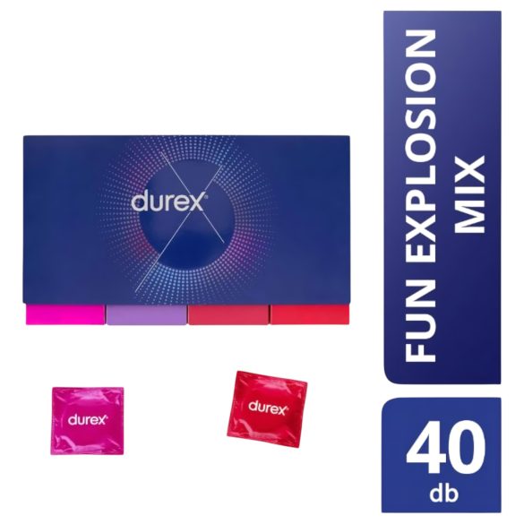 Durex Explosion Fun - Pack de Préservatifs (40 unités)
