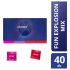 Durex Explosion Fun - Pack de préservatifs discrets (40 unités)