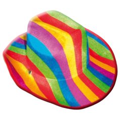 Chapeau cow-boy arc-en-ciel fierté