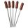 Diverty - Crayons avec embout pénis (marron) - 5 pcs