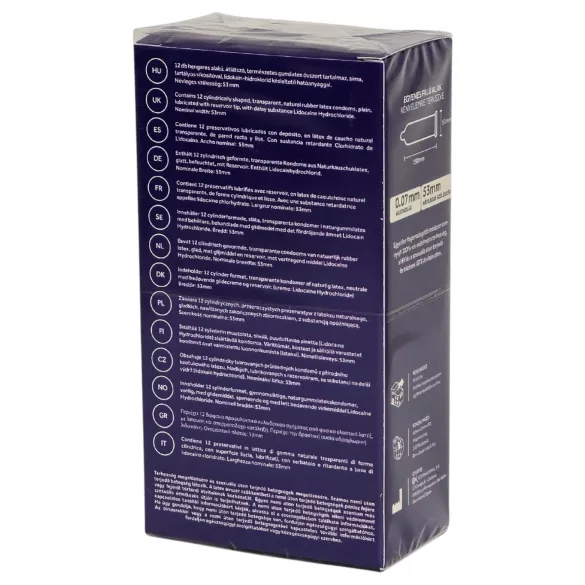 Super-héros - préservatifs effet retardant (12 pcs)