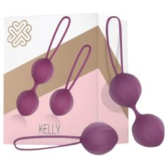   Engily Ross Kelly - Set de boules de geisha 2 pièces (violet)