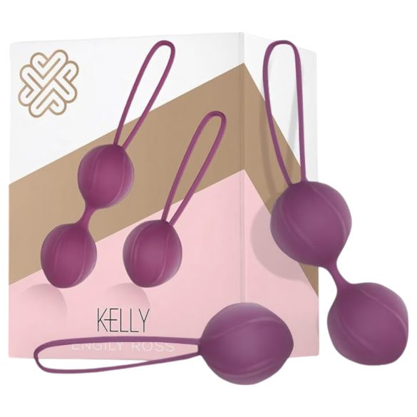 Engily Ross Kelly - Set de 2 Boules de Geisha (violet)
