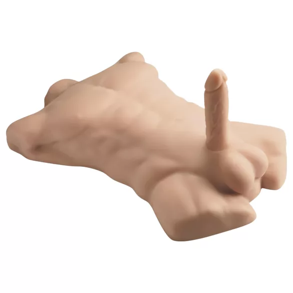Silexd Apollo - Torse masculin réaliste - Silicone - Couleur chair