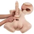 Silexd Apollo - Torse masculin réaliste - Silicone - Couleur chair
