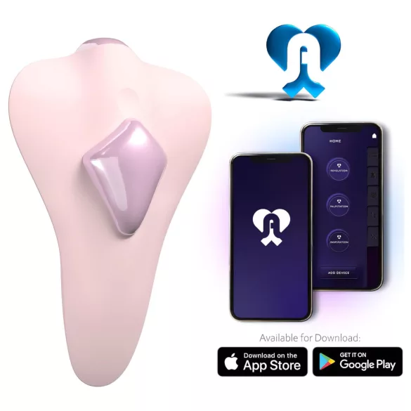 Adrien Lastic Temptation - Vibromasseur clitoridien contrôlé par application (rose)