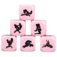 Secret Play - Dé à positions du Kama-Sutra (rose)